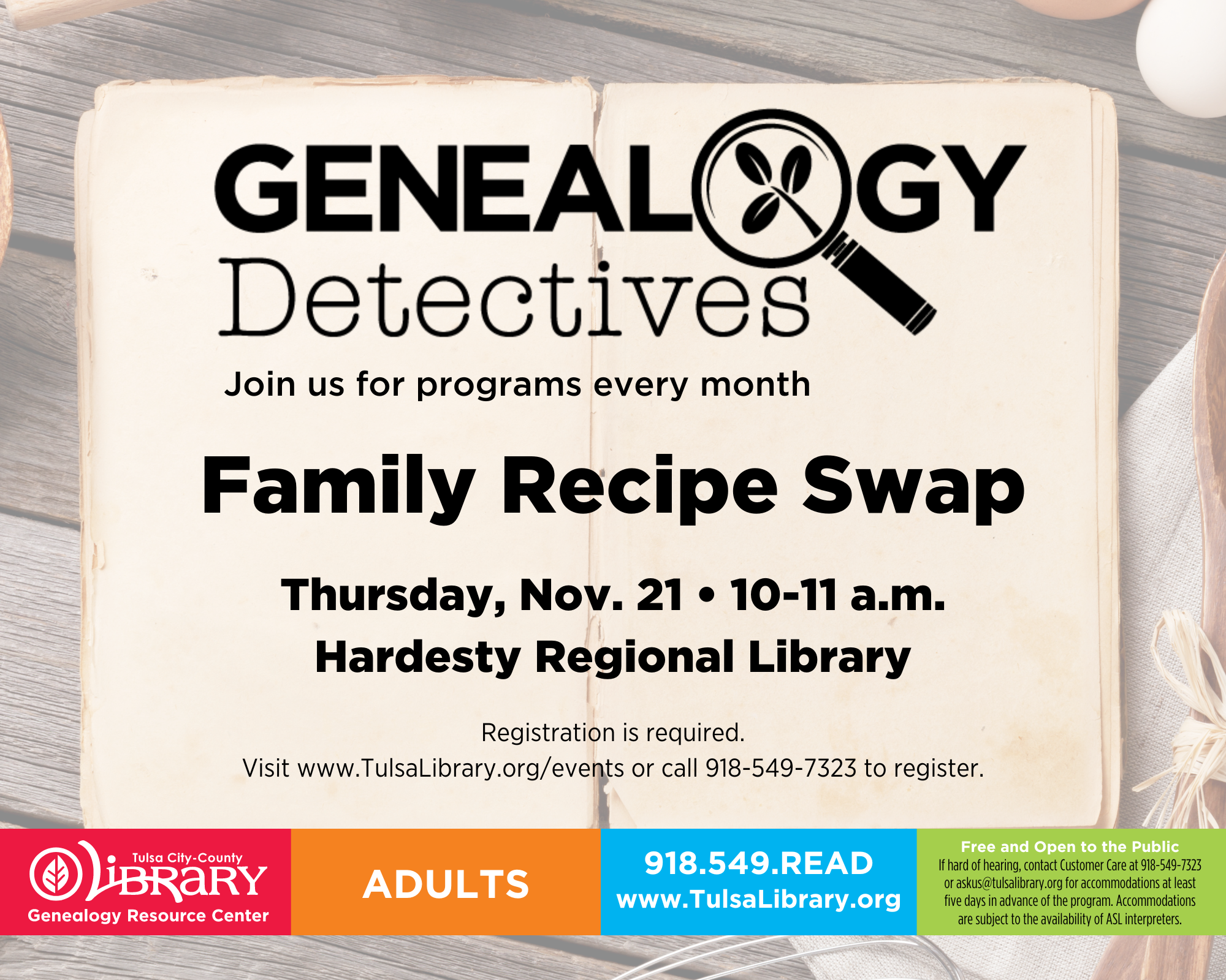 Family Recipe Swap