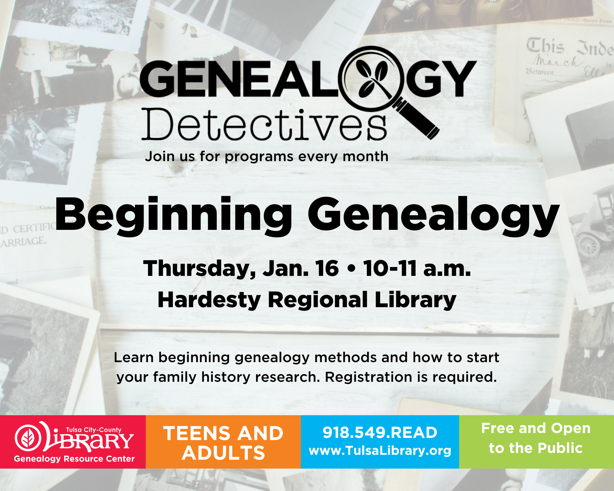 Beginning Genealogy