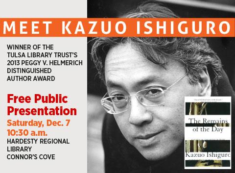 KWGS Public Radio 89.5 "Studio Tulsa" Interview with Kazuo Ishiguro